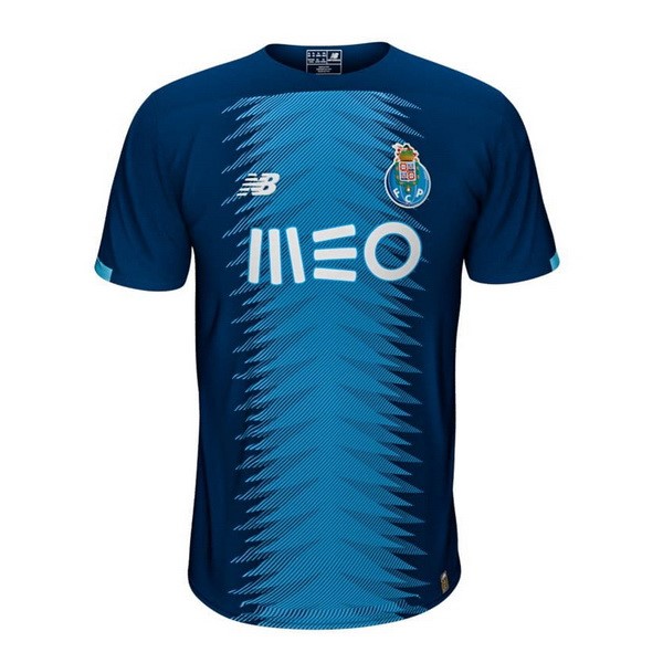 Tailandia Camiseta Oporto 3ª Kit 2019 2020 Azul